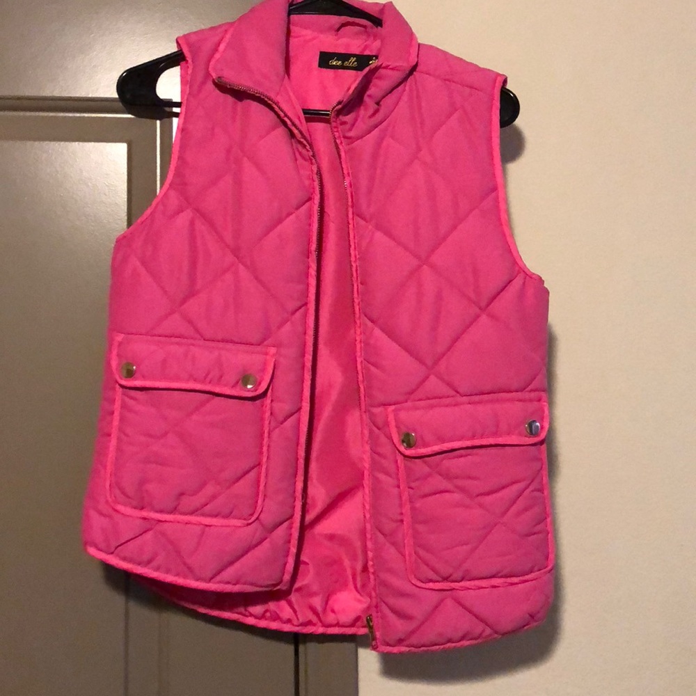 Pink vest